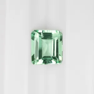 1 CARAT EMERALD LOOSE STONE EMERALD SHAPE NATURAL GEMSTONE PASTEL GREEN 1ct