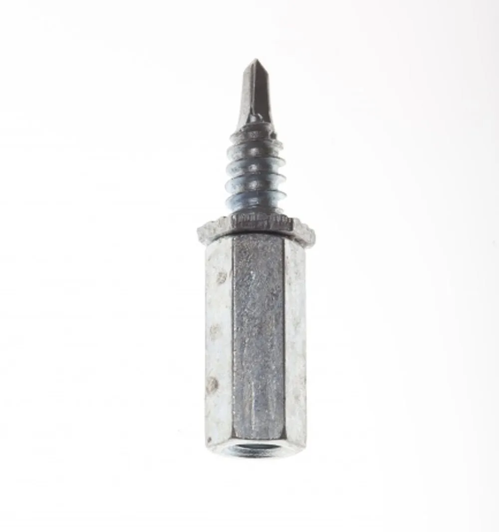 1/4-20 Threaded Male Coupler with 3/4" Screw, 100 pack