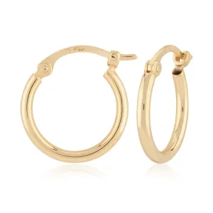 1.5x12mm Hoop Earrings