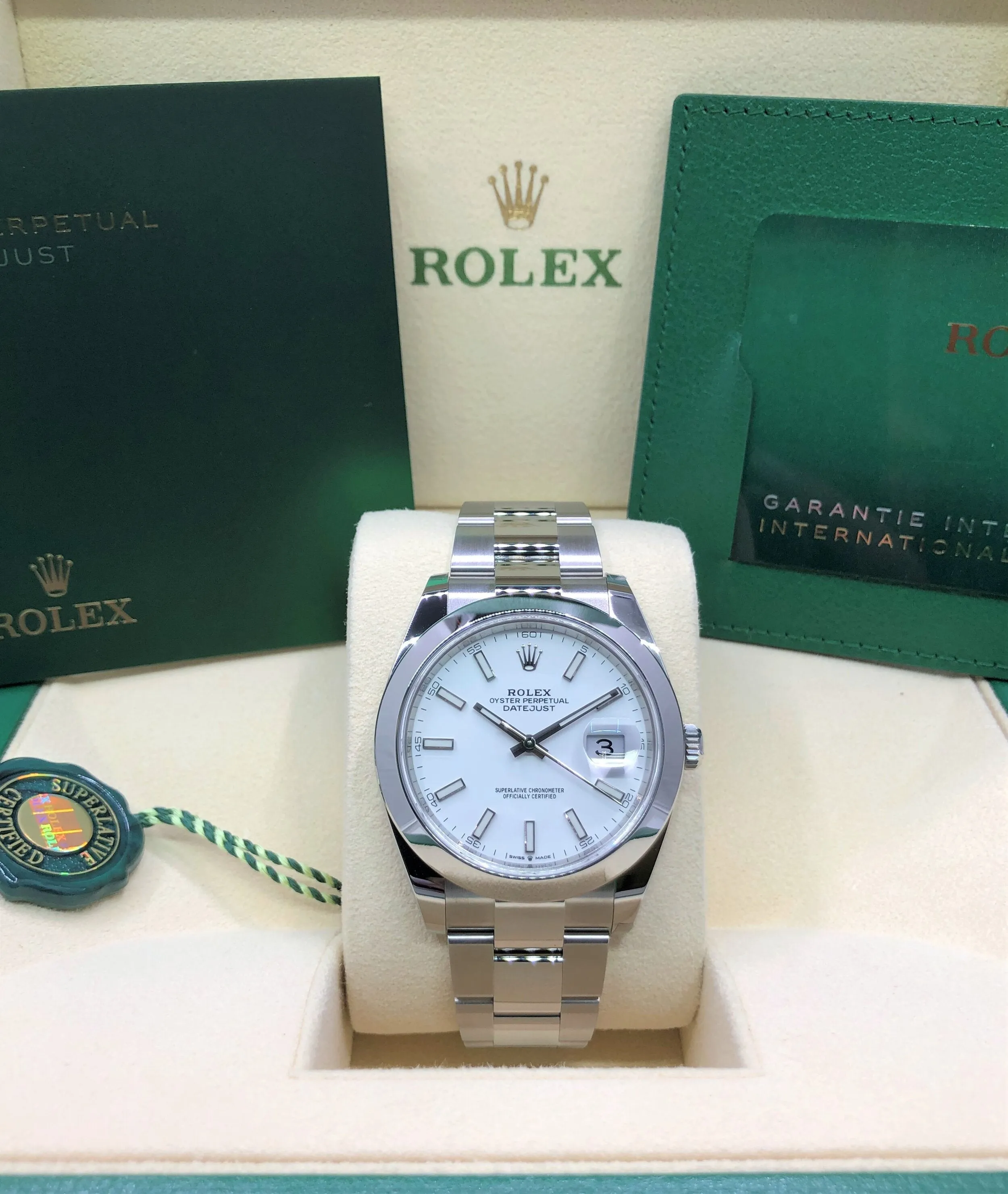 2021 Rolex Datejust 41 126300