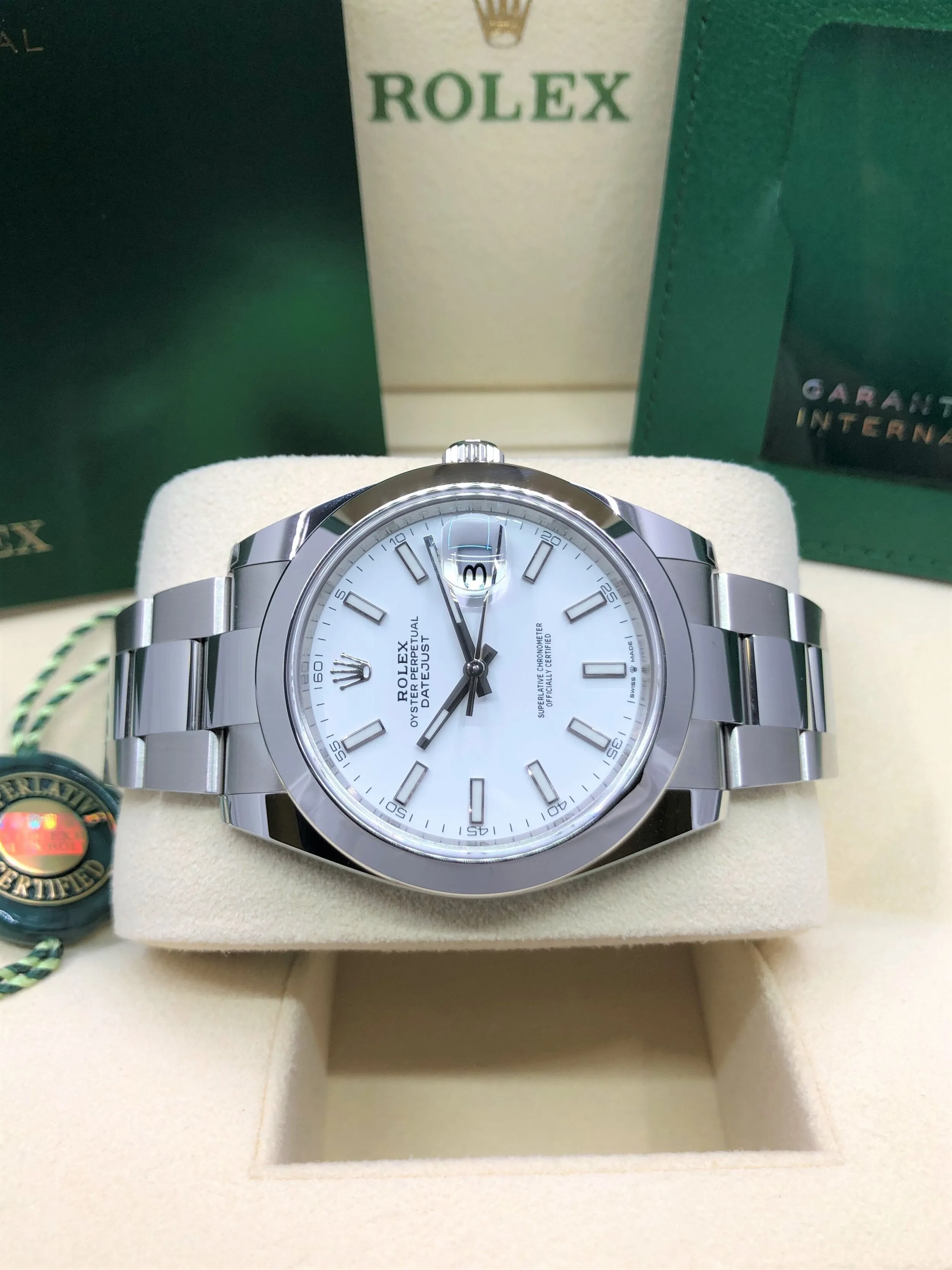 2021 Rolex Datejust 41 126300