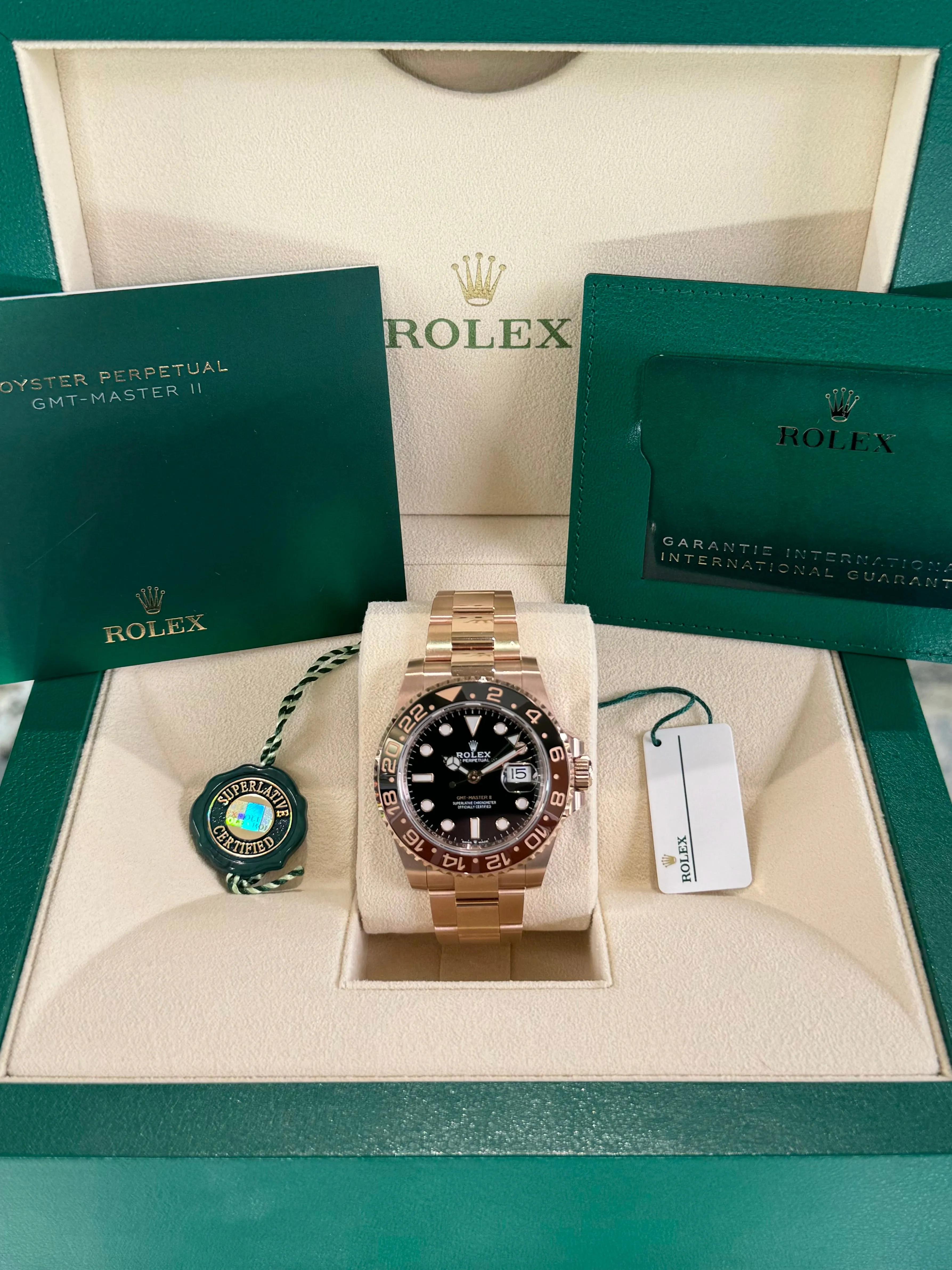 2021 Rolex GMT-Master II 126715CHNR