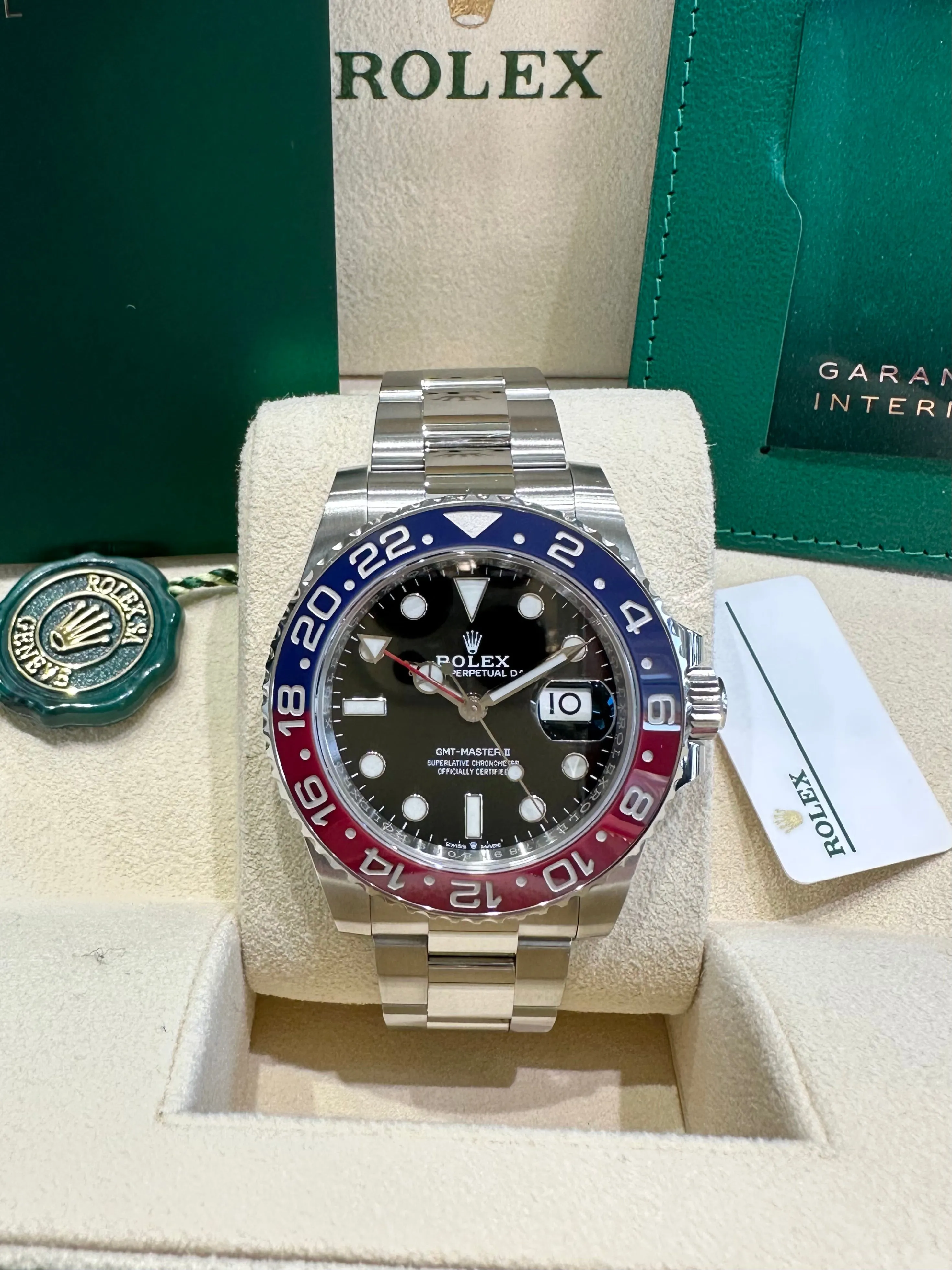 2021 Rolex GMT-Master II Pepsi 126710BLRO