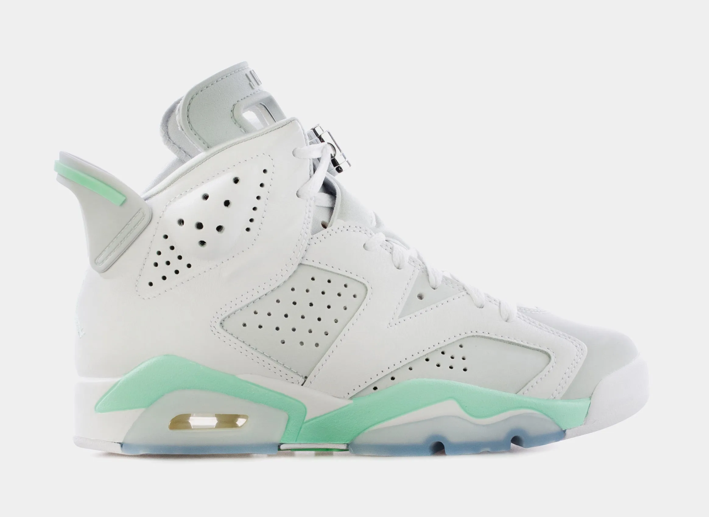 Air Jordan 6 Mint Foam Womens Lifestyle Shoes (White/Mint Green)