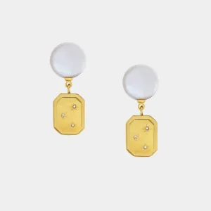 Amina Pearl Earrings