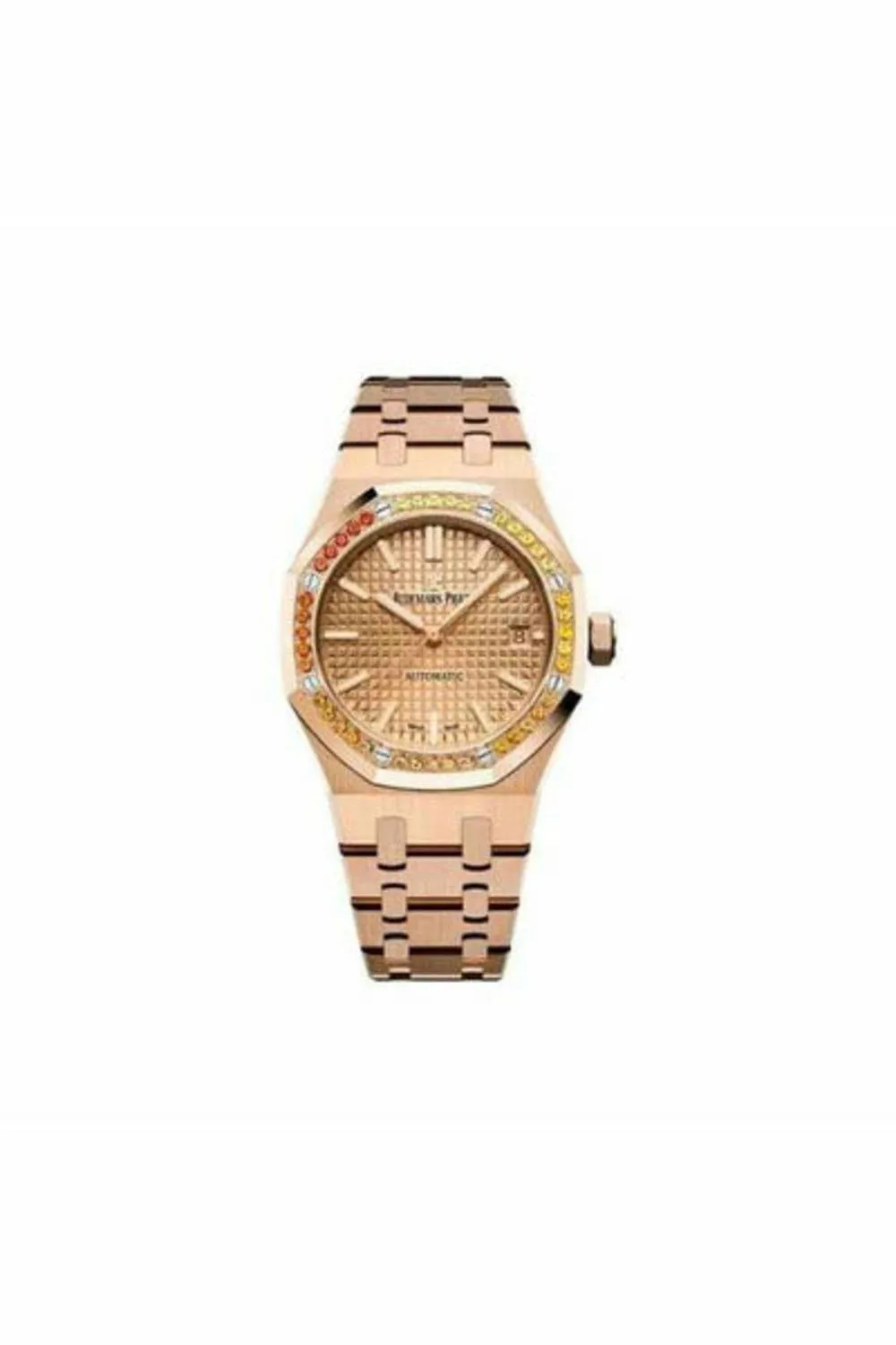 audemars piguet royal oak selfwinding 18kt rose gold 37mm ladies watch