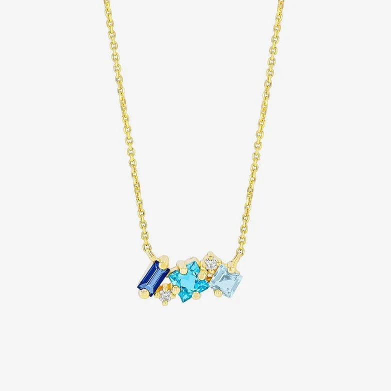 Blue Ombre Mini Bar Pendant