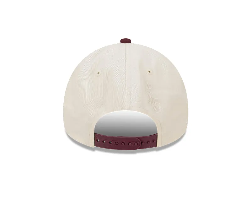 Brisbane Broncos Two-Tone Chrome White 9FORTY A-Frame Snapback