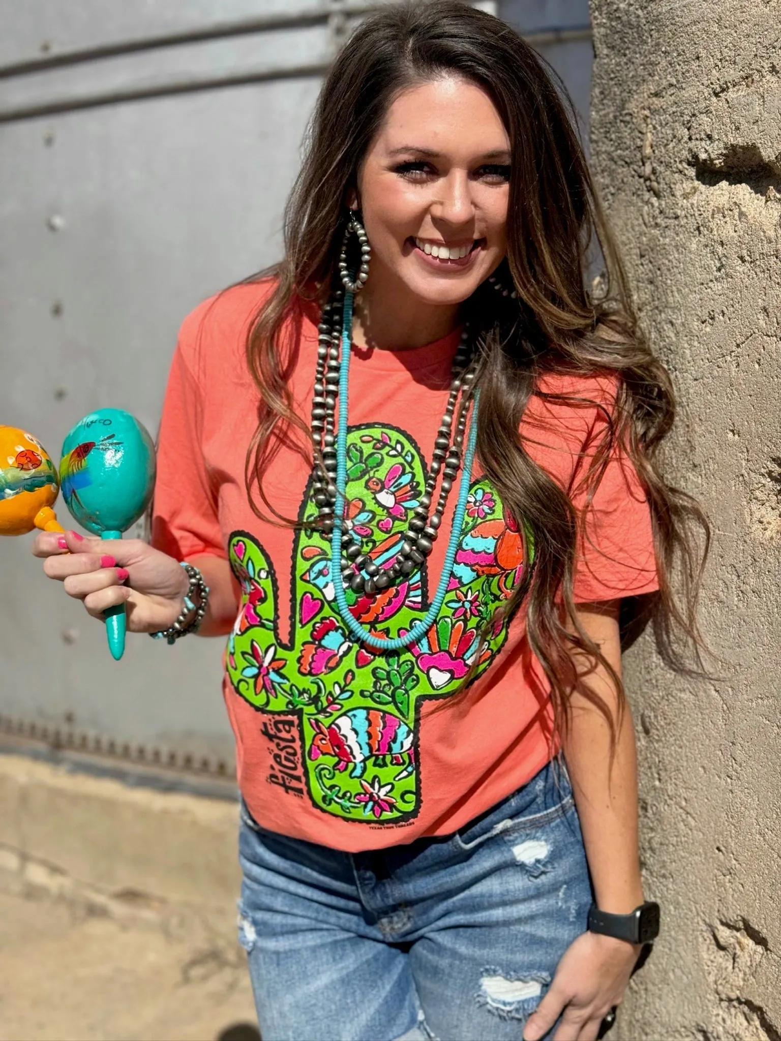 (COLLECTIVE) Fiesta Cactus Tee