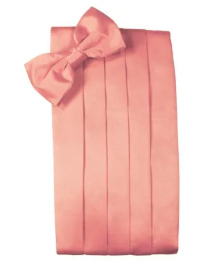 Coral Reef Luxury Kids Satin Cummerbund