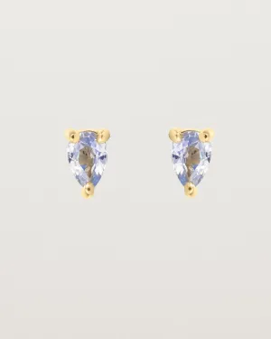 Danaë Studs | Sapphire | Ready to Ship