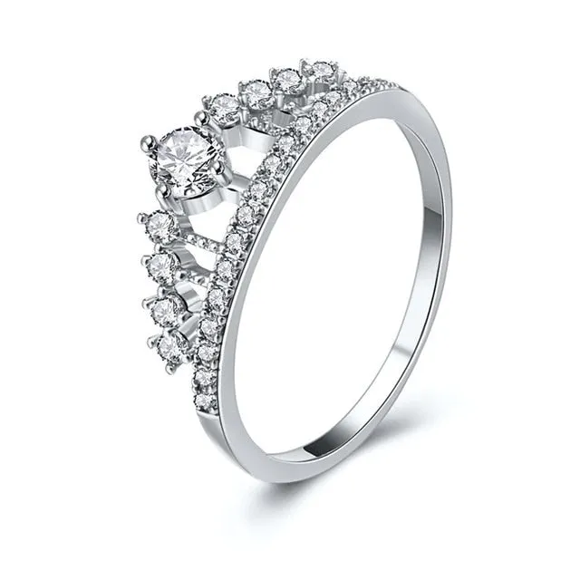 Diamond Crown Ring