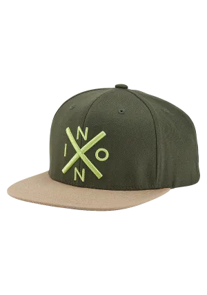 Exchange Snapback Hat - Olive / Khaki