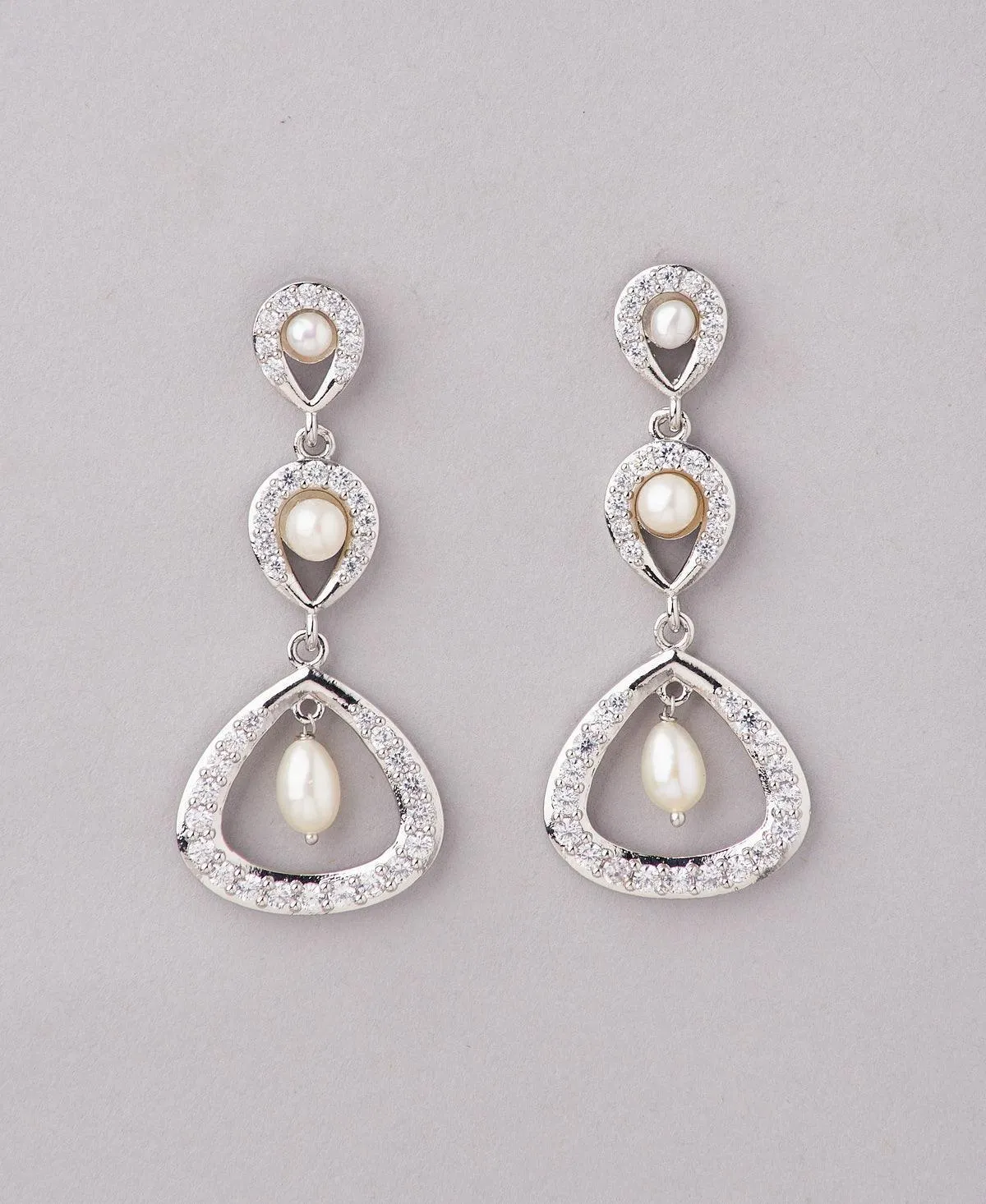 Faiza Regal Chandeliers Earring