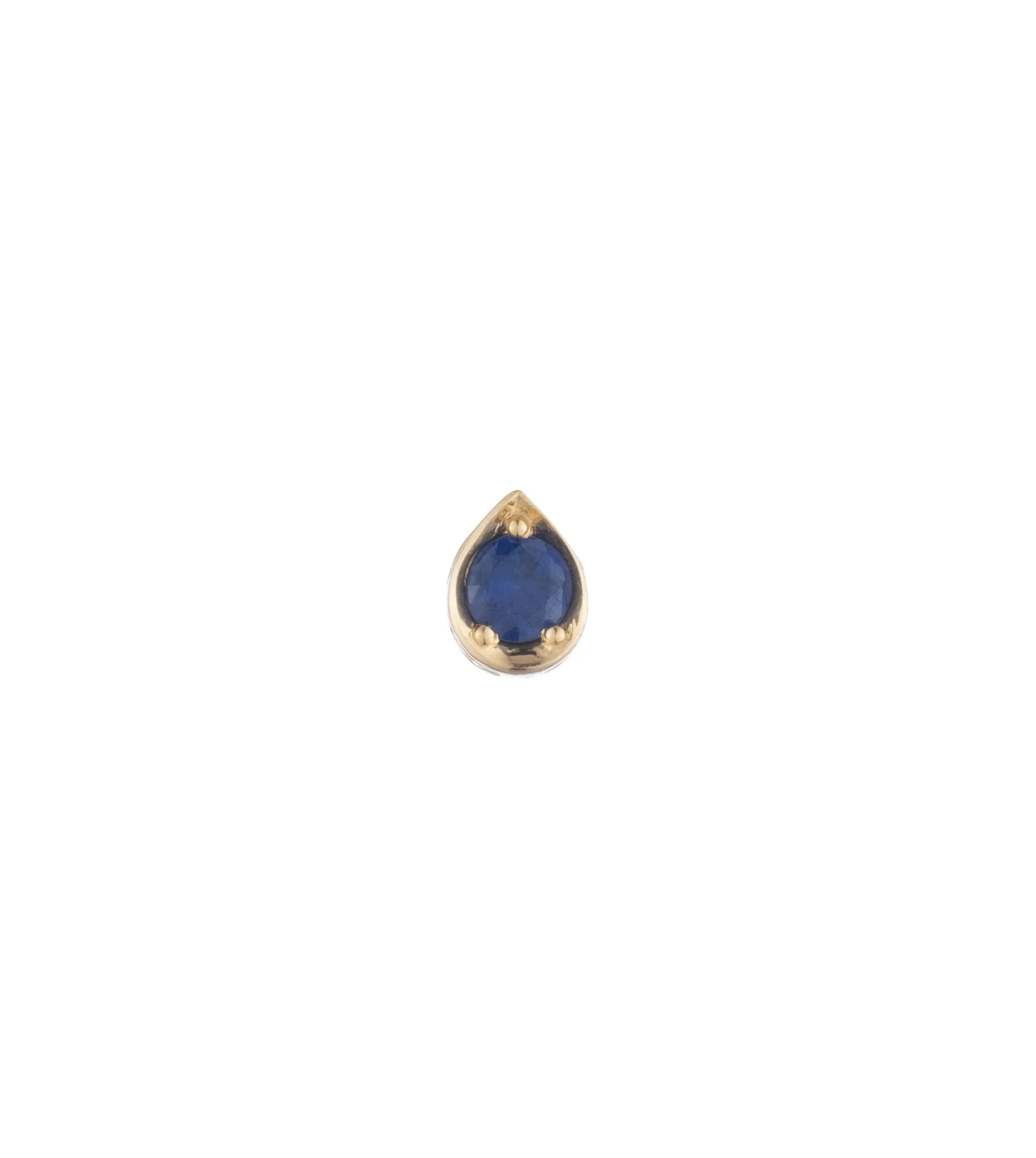 Forever & Always a Pair - Love : 0.20ct Blue Sapphire Gemstone Stud Earring