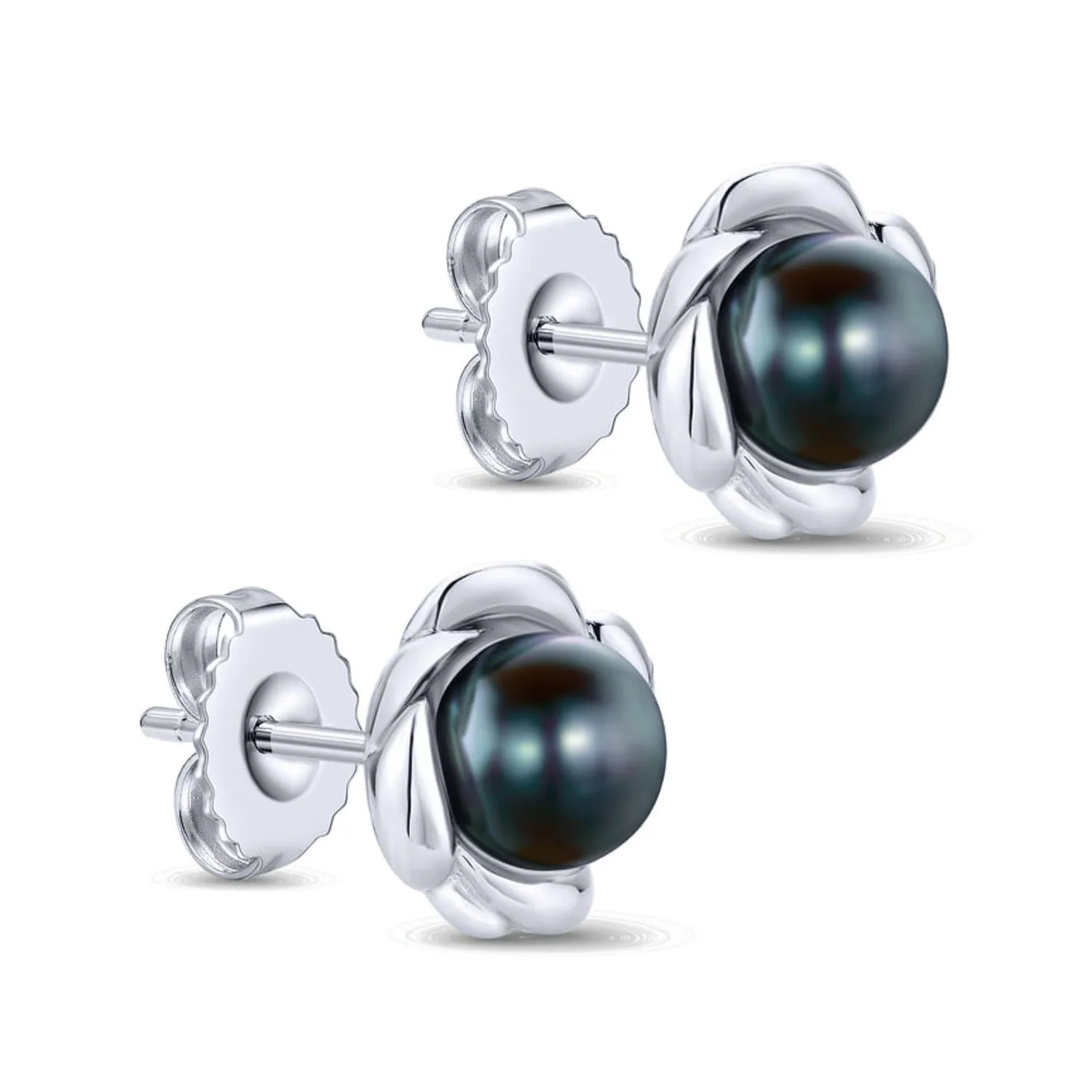 Gabriel & Co. Sterling Silver Cultured Pearl Stud Earrings