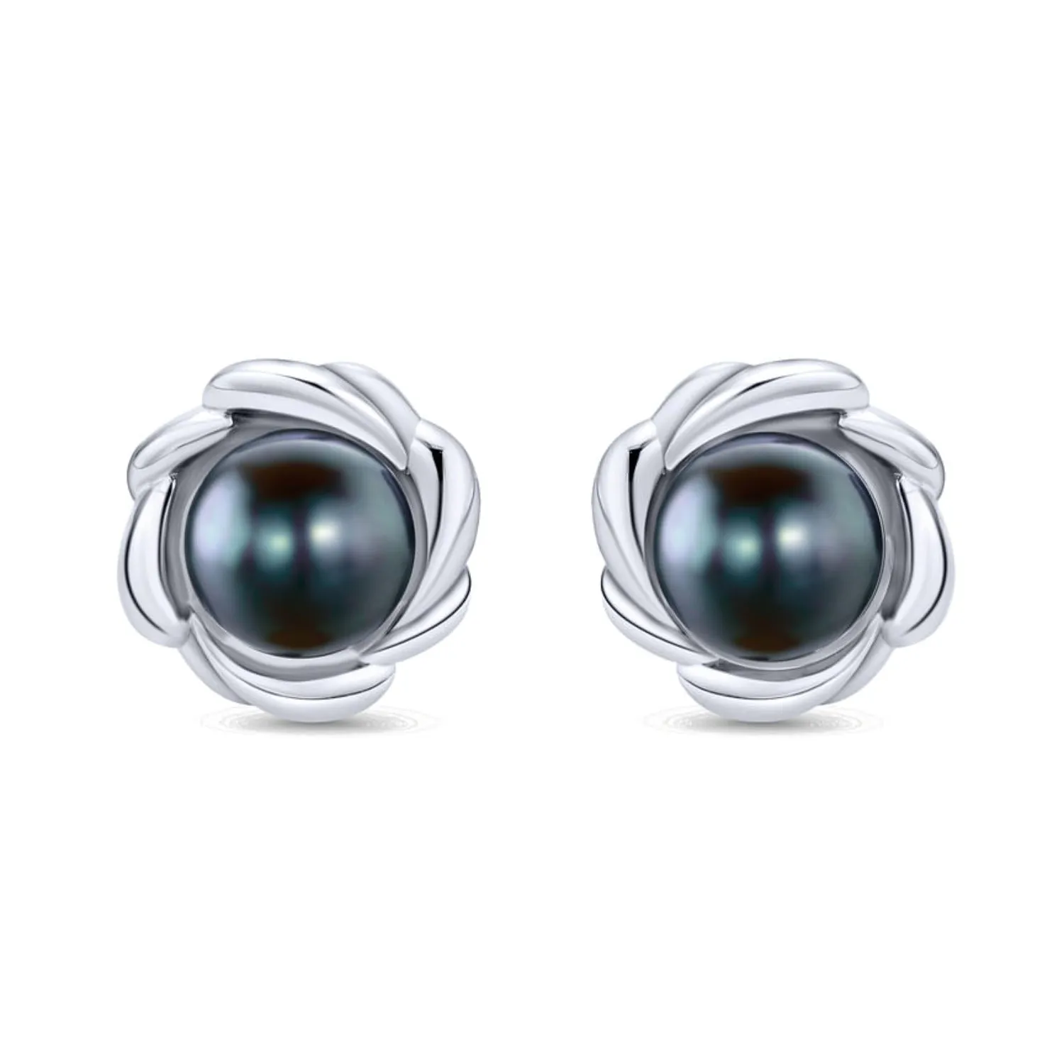 Gabriel & Co. Sterling Silver Cultured Pearl Stud Earrings