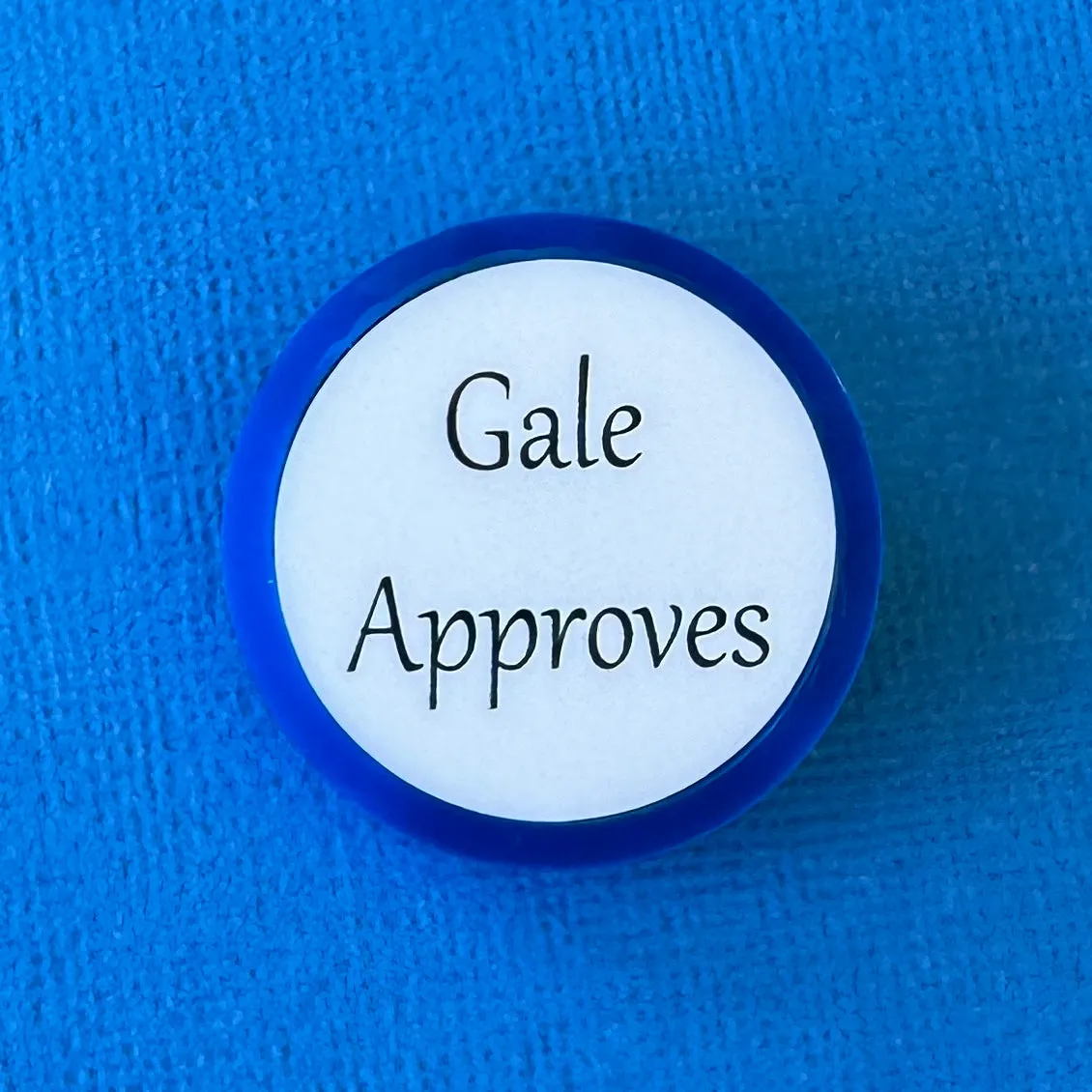 Gale Approves - brooch