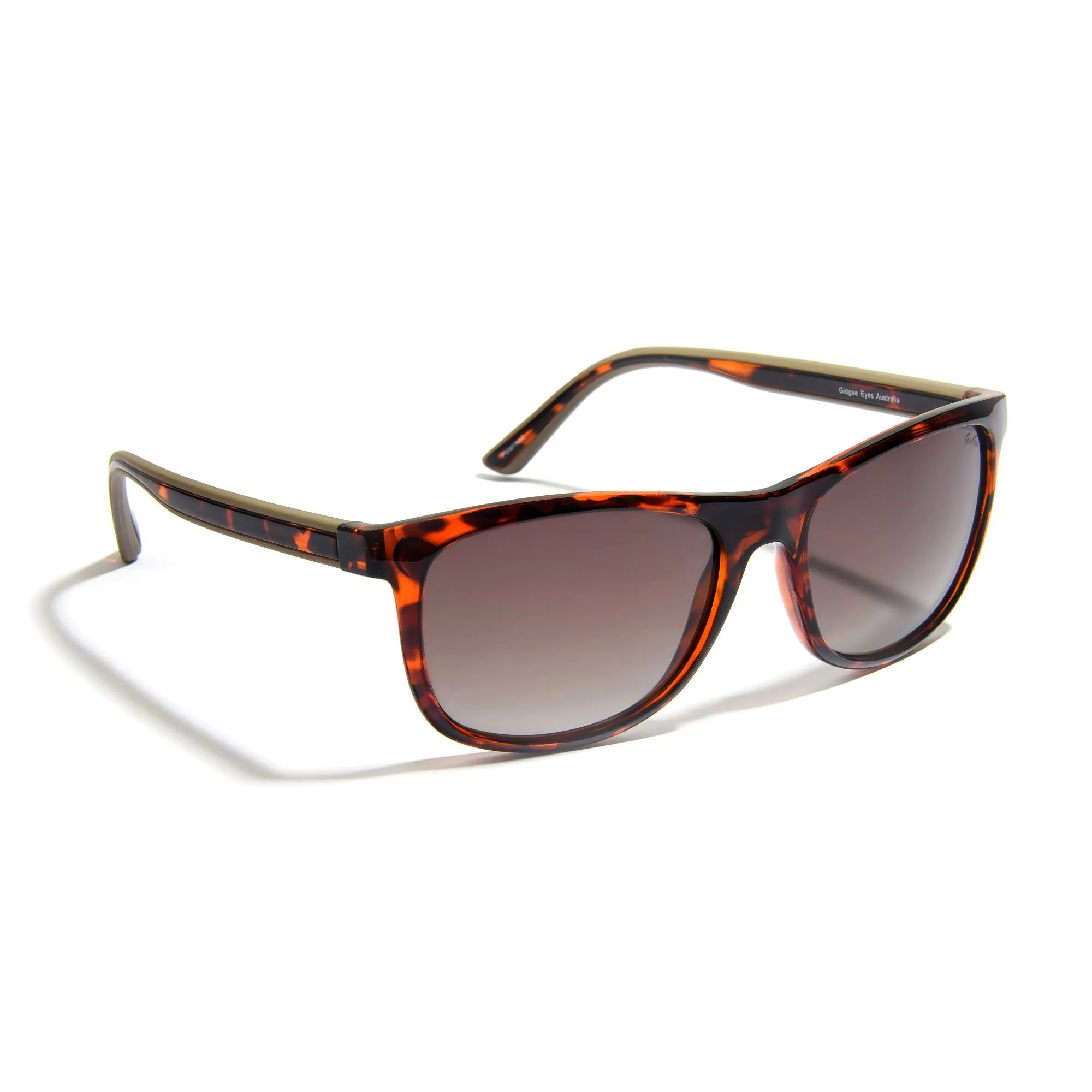 Gidgee Eyes Fender Amber Tort Sunglasses