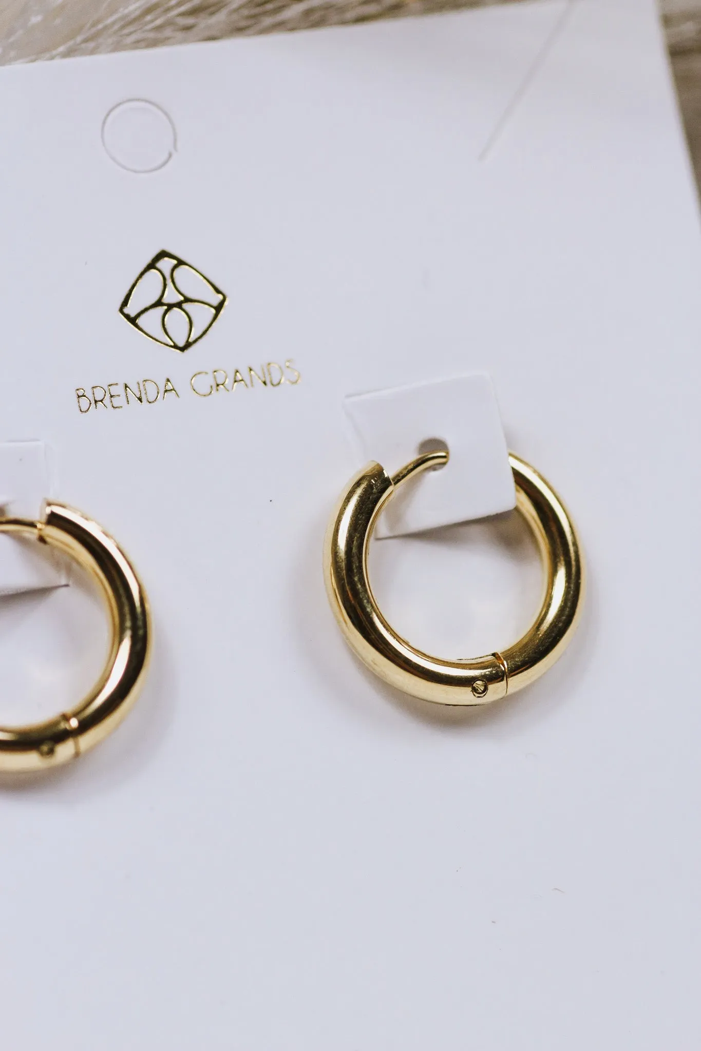 Gold Mini Hoop Earrings