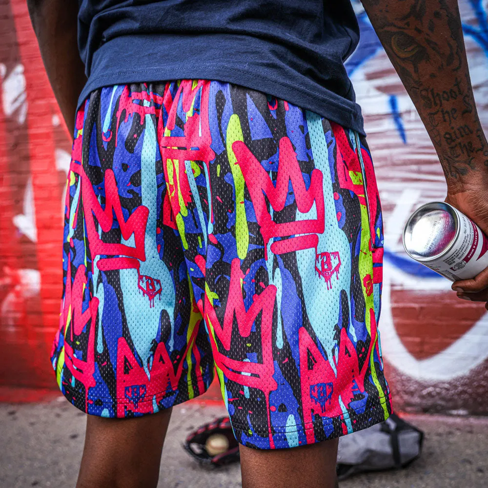 Graffiti Crown Youth Shorts