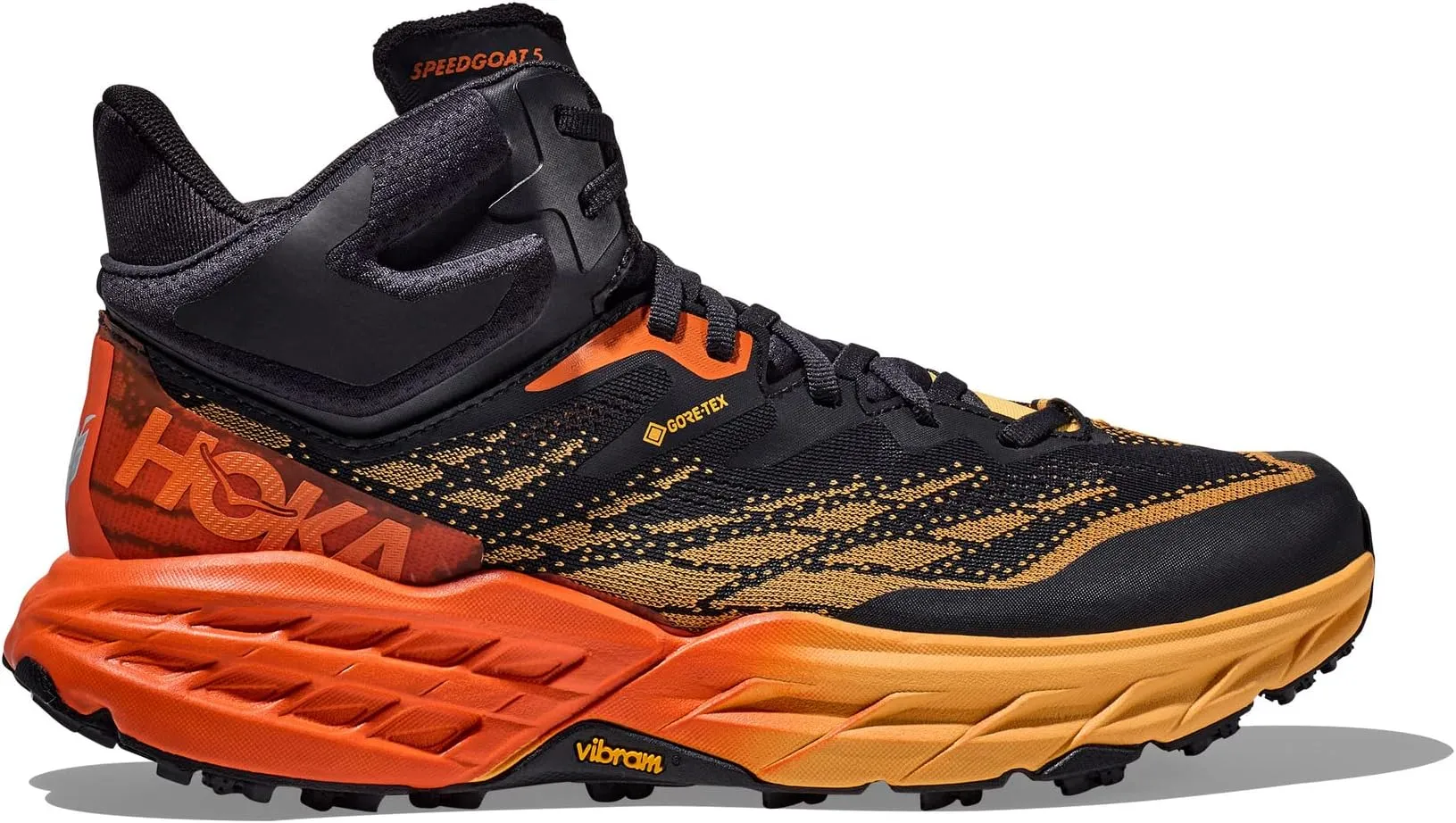 Hoka Speedgoat 5 Mid GTX Blue Graphite/Amber Yellow