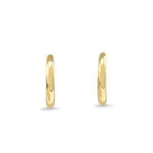 Hoop Earrings - 9ct Yellow Gold