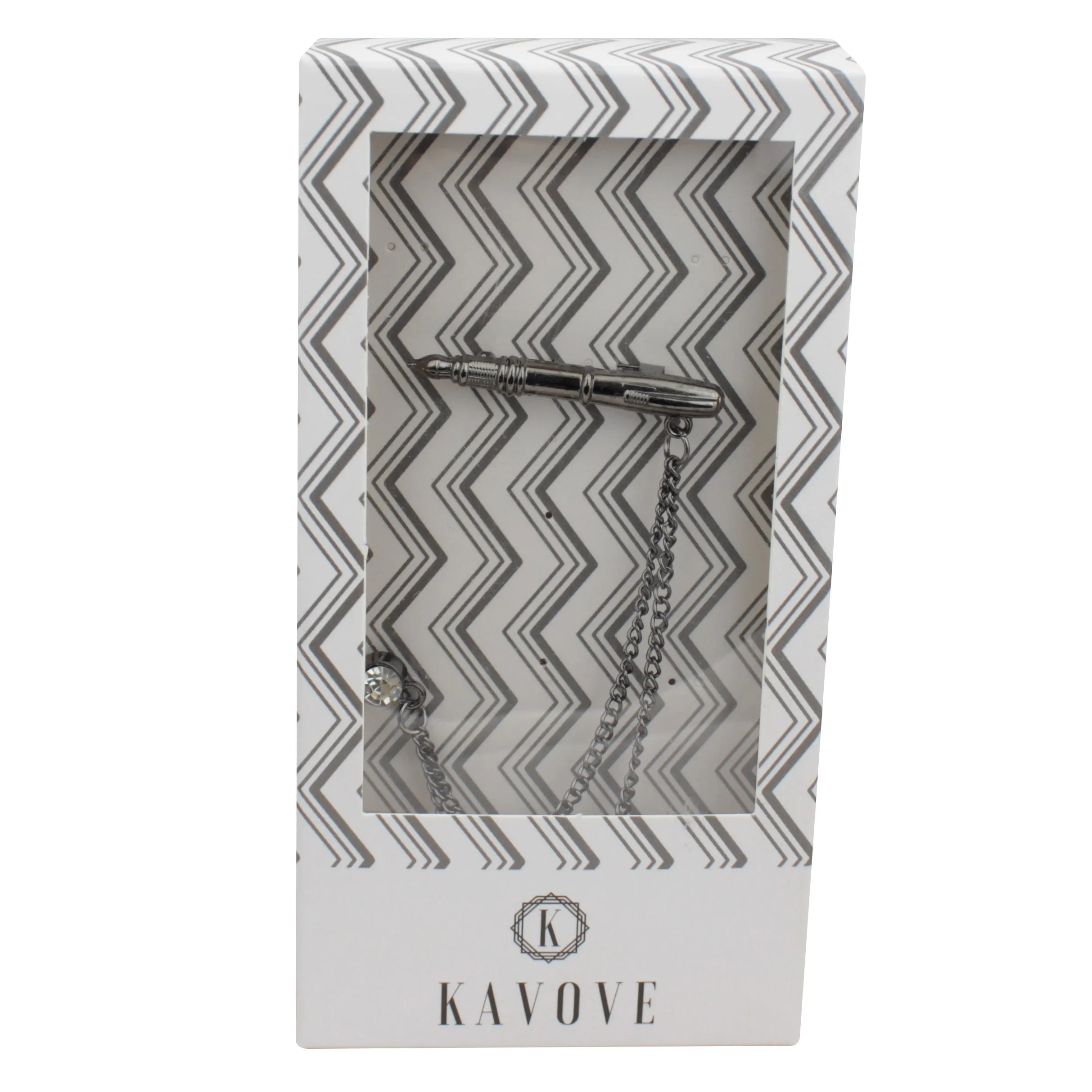 Kavove The Symbolic Pen Grey Colour Brooch