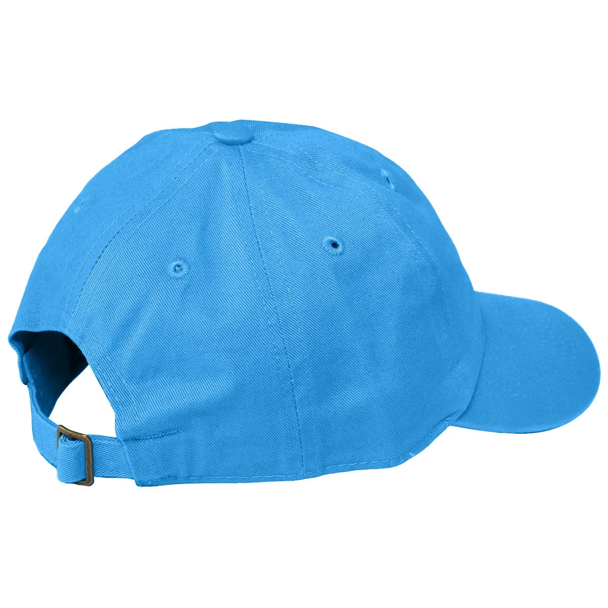 Kids Baseball Cap Cotton Adjustable Size - Turquoise