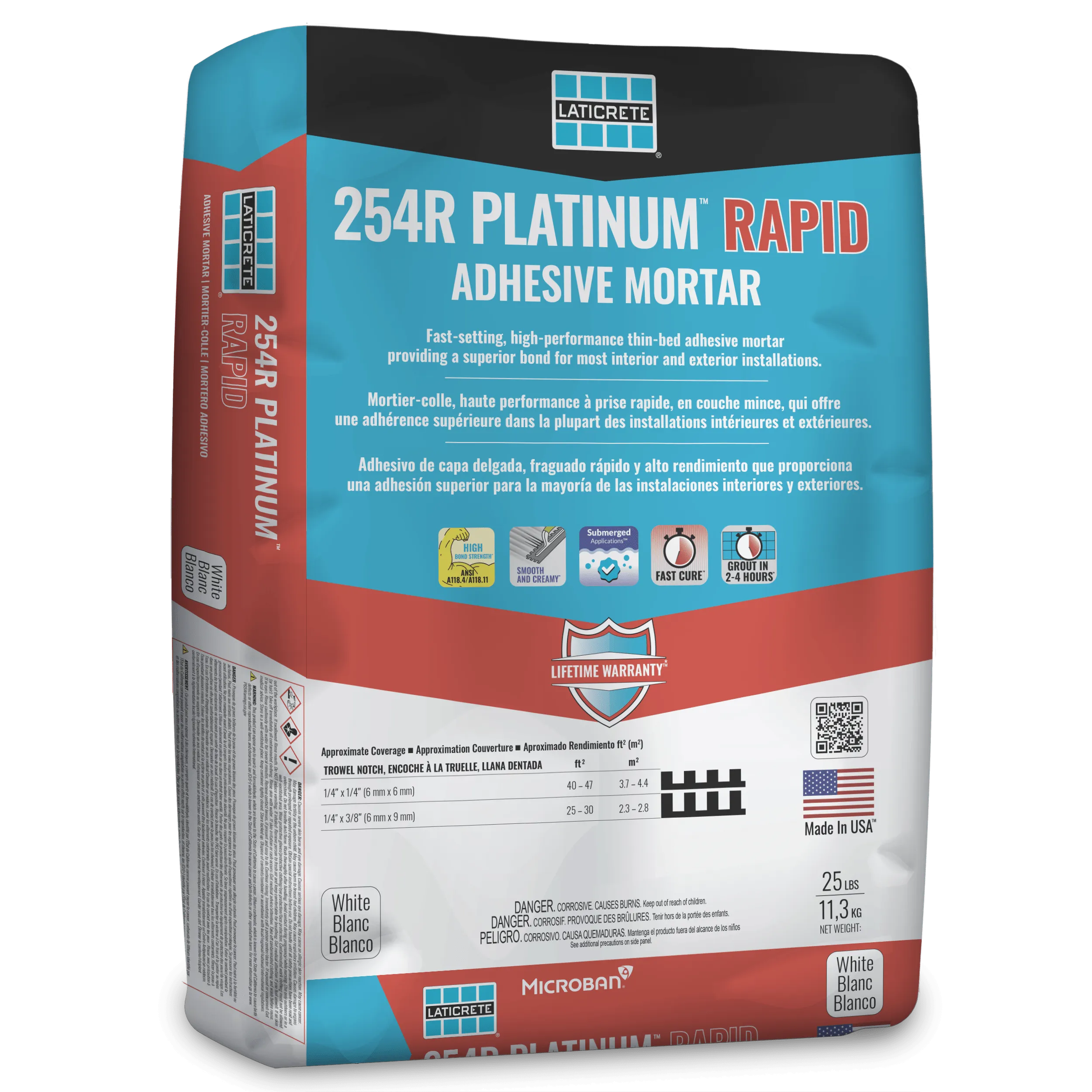 Laticrete 254R Platinum Rapid - Full Pallet