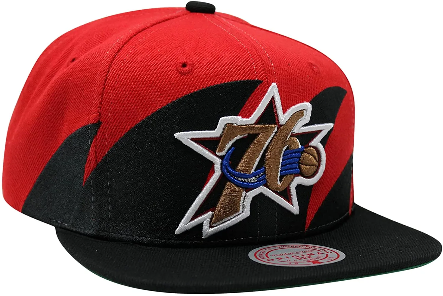 Mitchell & Ness Men's NBA Sharktooth Snapback Cap