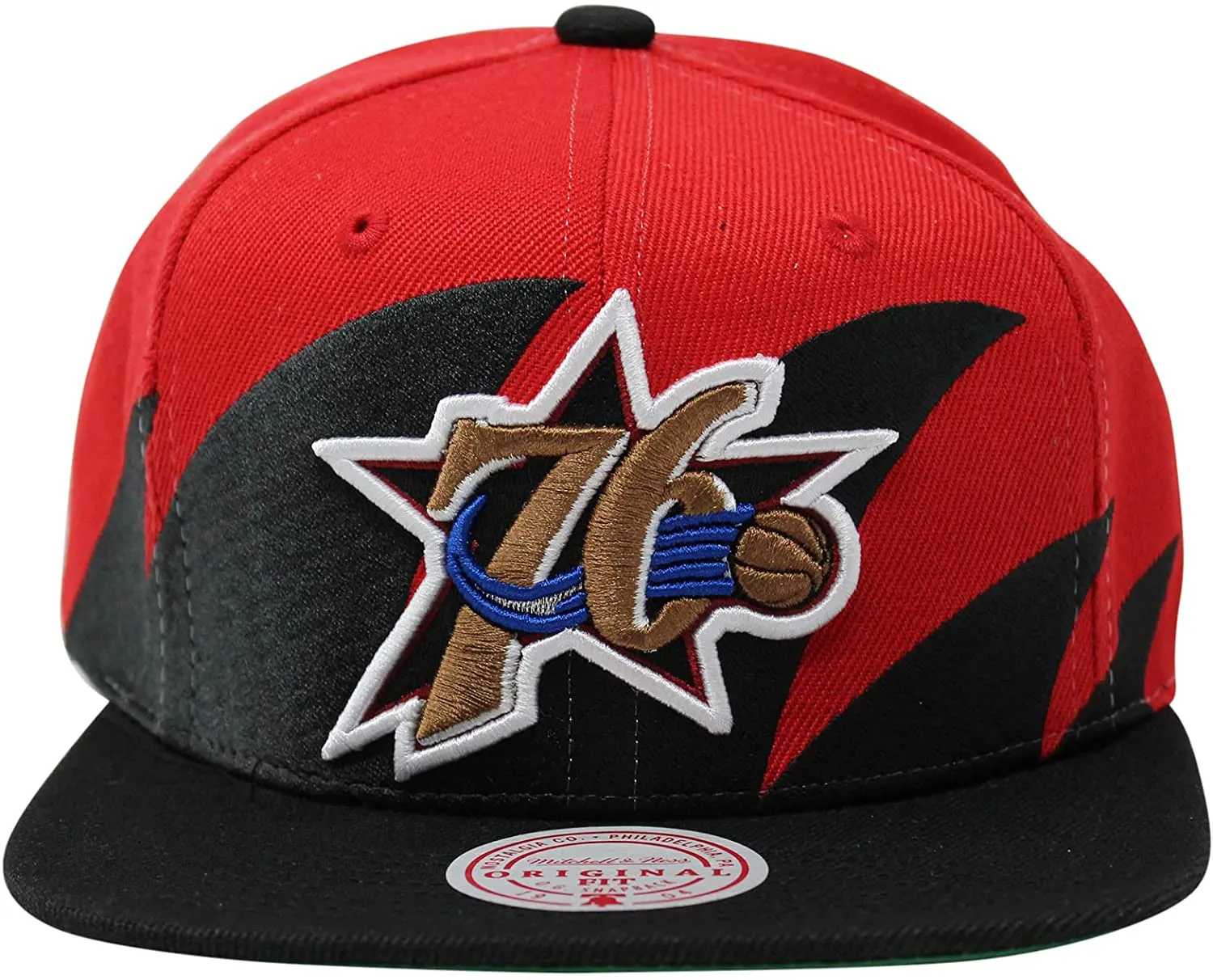 Mitchell & Ness Men's NBA Sharktooth Snapback Cap