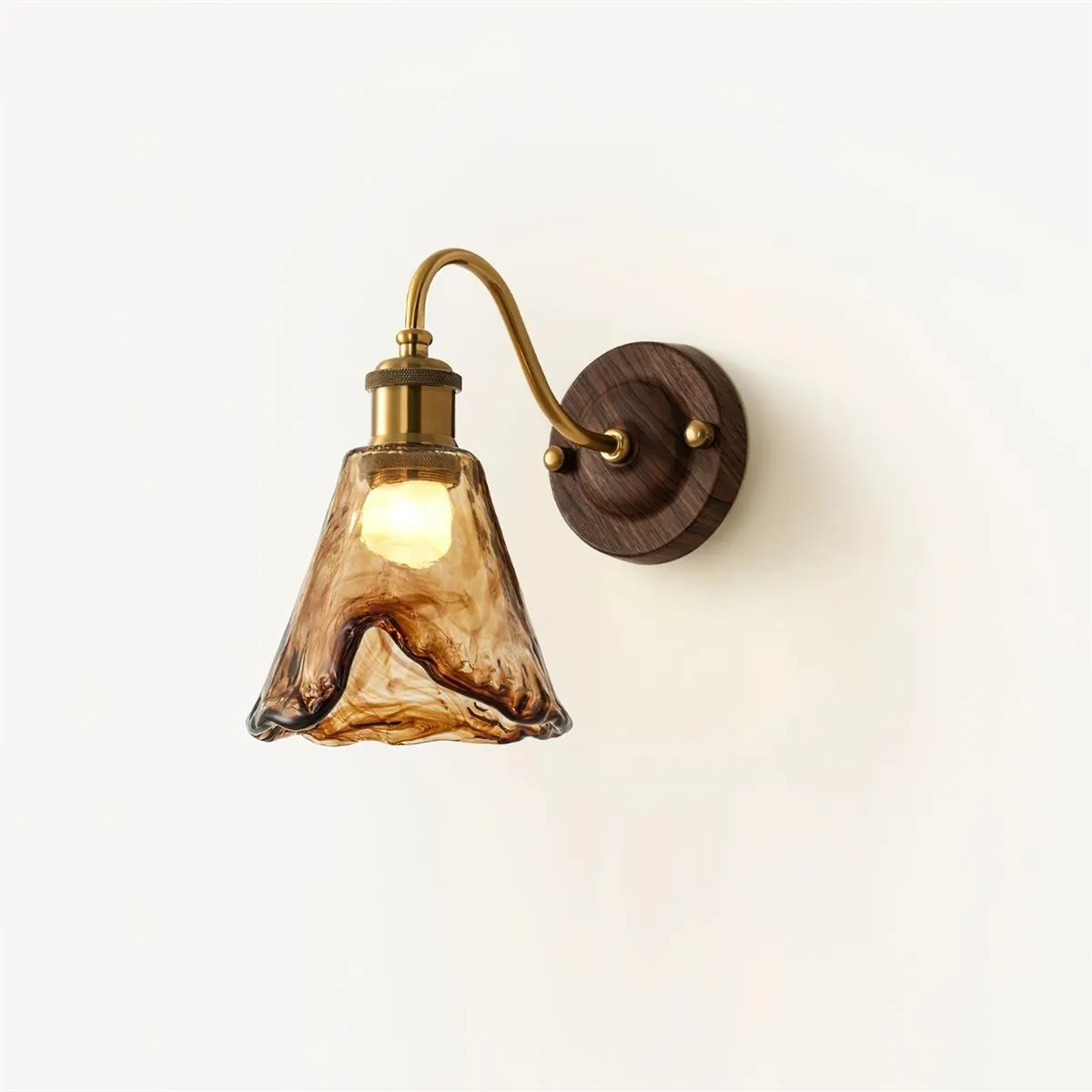 Nalia Amber Wall Lamp