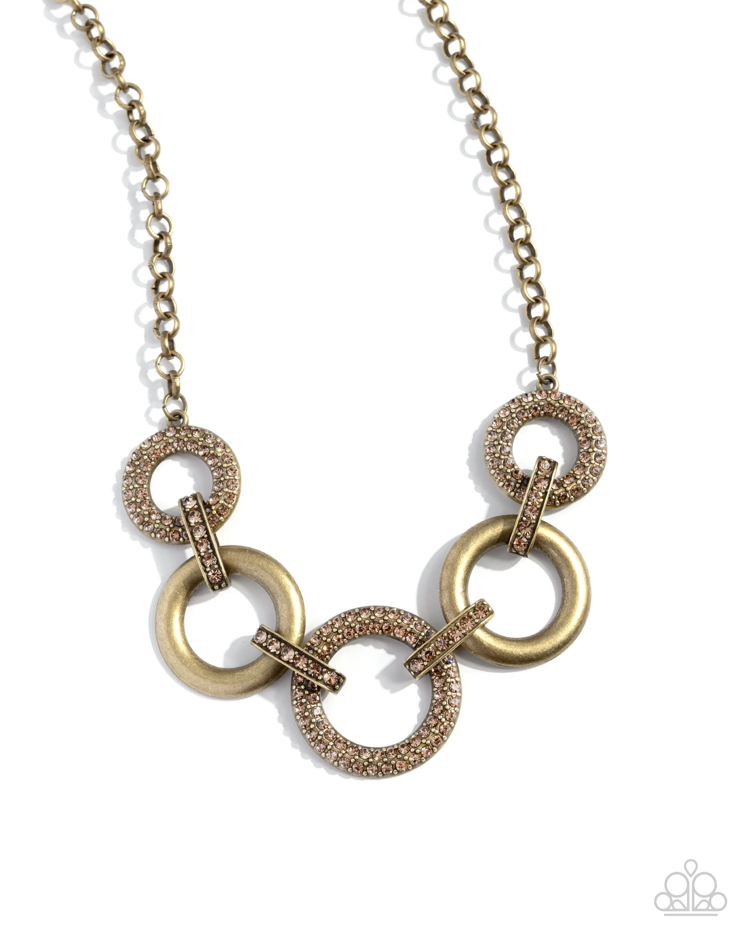 Necklaces Cosmopolitan Confidence - Brass