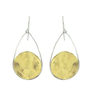 Nomad Earrings - Brass & SS