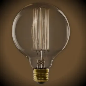 Nostalgic Globe G40 Vintage Light Bulb 60 Watt