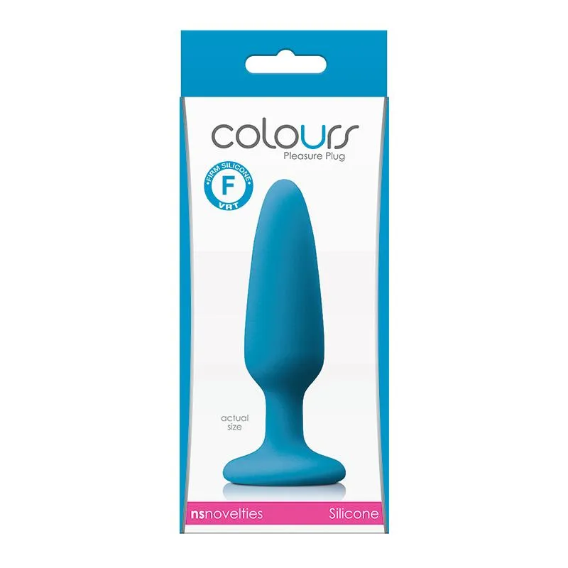 NS Novelties Colours Pleasures Small Plug Blue