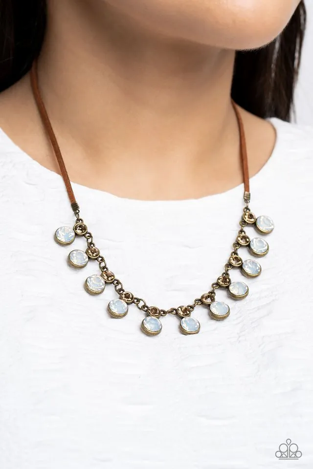 Paparazzi Necklace ~ Color Me CHIC - Brass