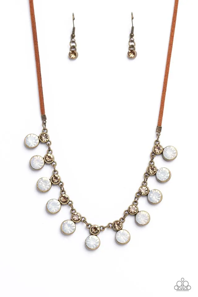 Paparazzi Necklace ~ Color Me CHIC - Brass