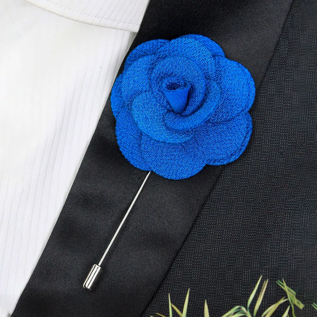 Peluche Brawny Delicacy Blue Brooch Lapel Pin