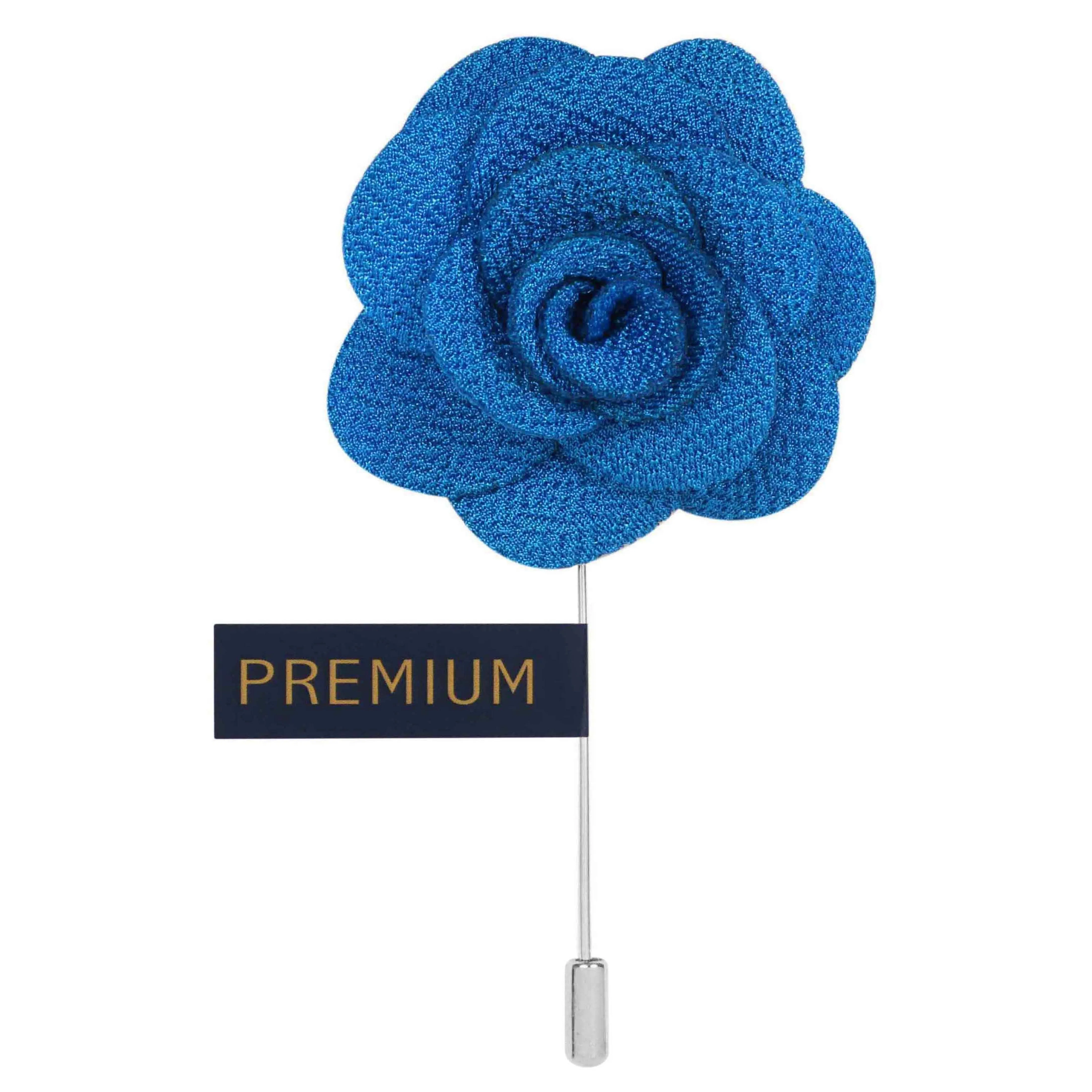 Peluche Brawny Delicacy Blue Brooch Lapel Pin