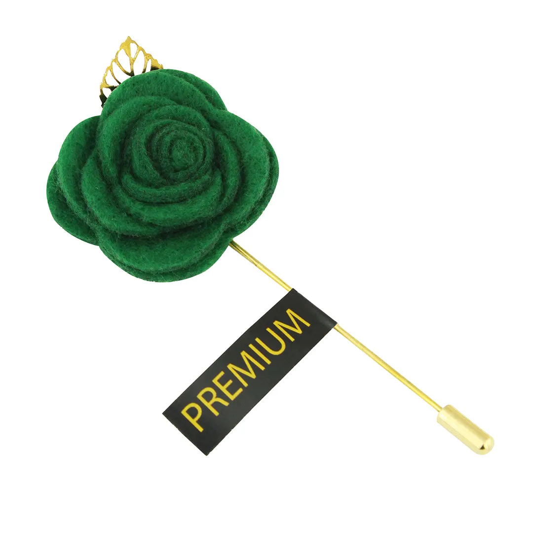 Peluche The Prince Charming Green Brooch Lapel Pin