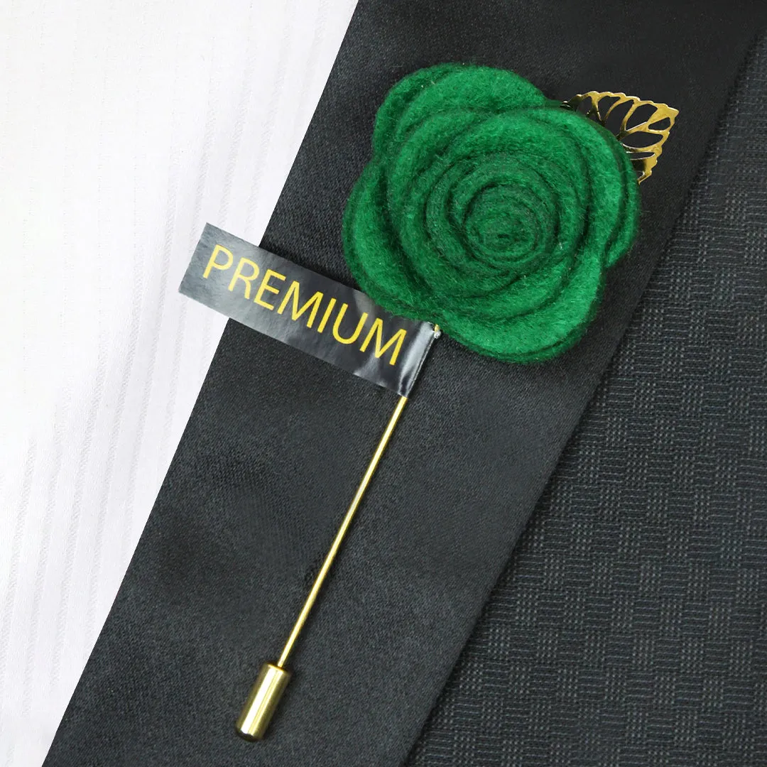 Peluche The Prince Charming Green Brooch Lapel Pin