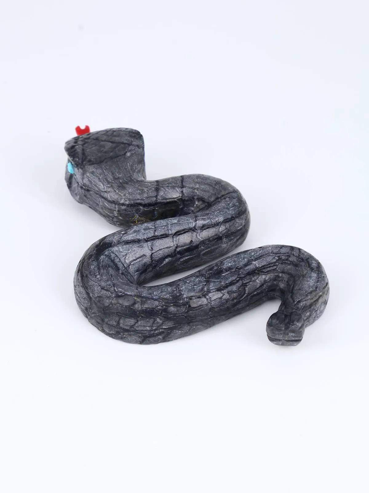 Picasso Marble Snake Zuni Fetish