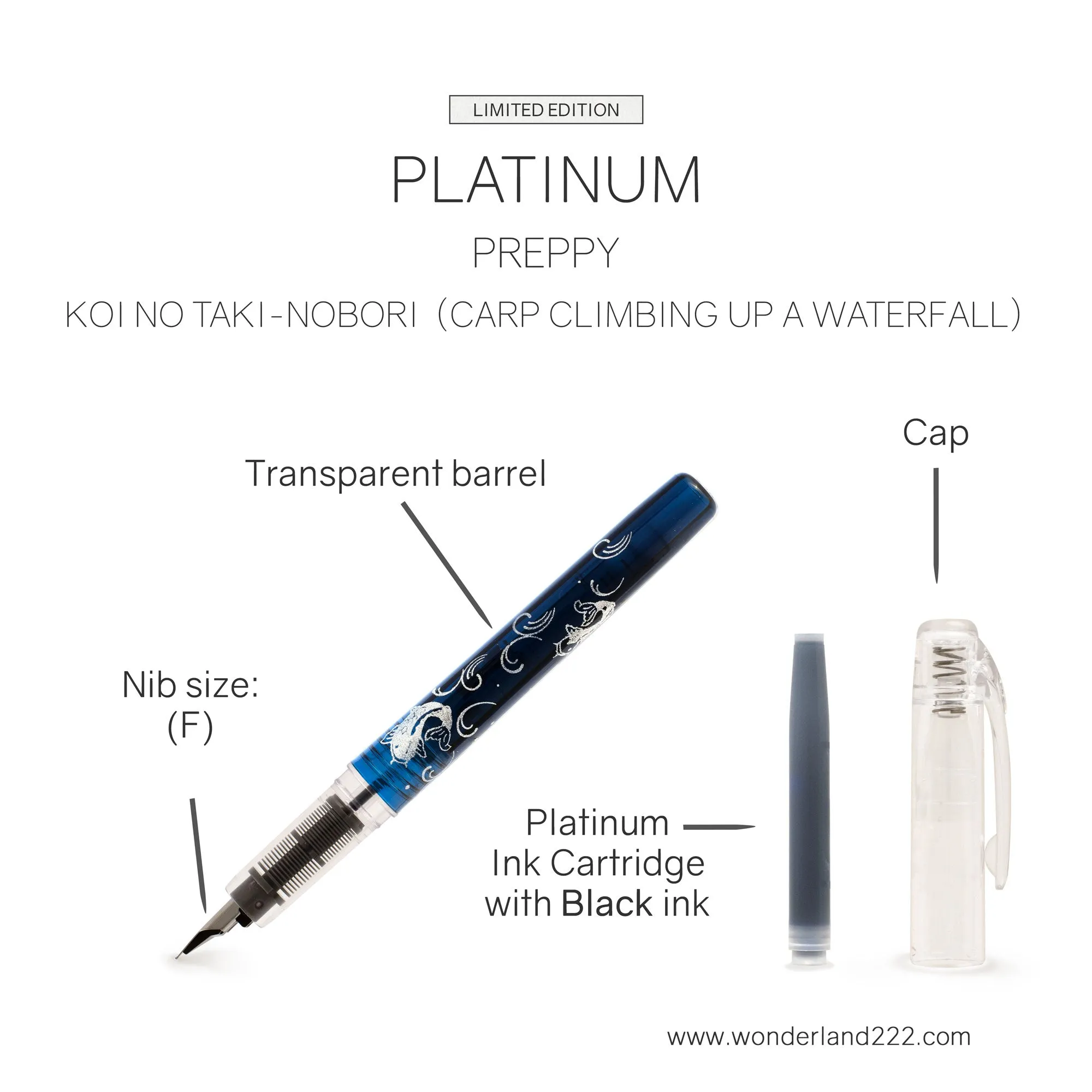 Platinum Fountain Pen | Preppy | Wa Maki-e | LIMITED EDITION