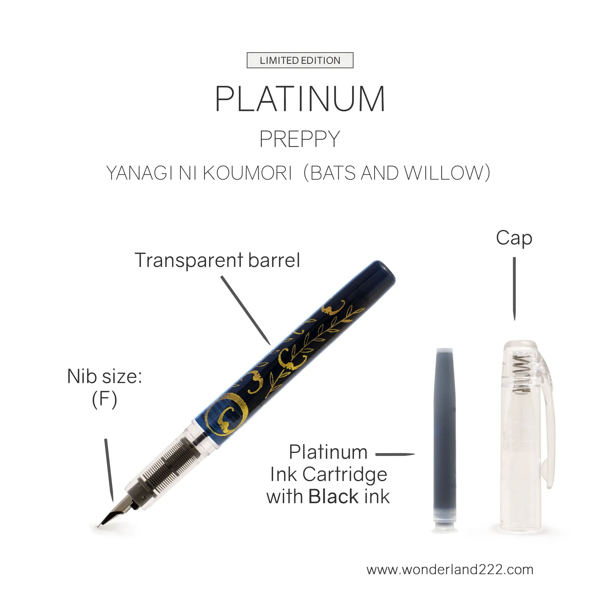 Platinum Fountain Pen | Preppy | Wa Maki-e | LIMITED EDITION