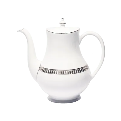 Plumes Platinum Coffeepot