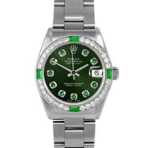 Rolex Datejust 31mm | 6827-SS-GRN-EMD-AM-4EMD-OYS