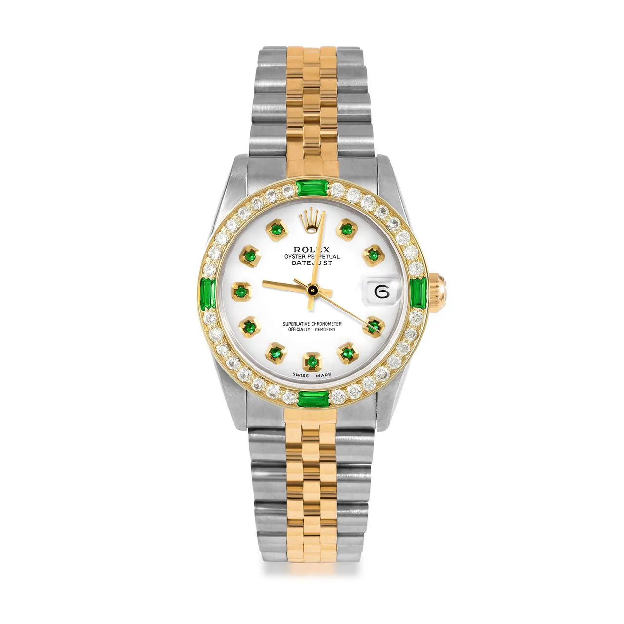 Rolex Datejust 31mm | 68273-WHT-EMD-AM-4EMD-JBL