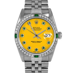 Rolex Datejust 36mm | 16014-YLW-EMD-AM-4EMD-JBL